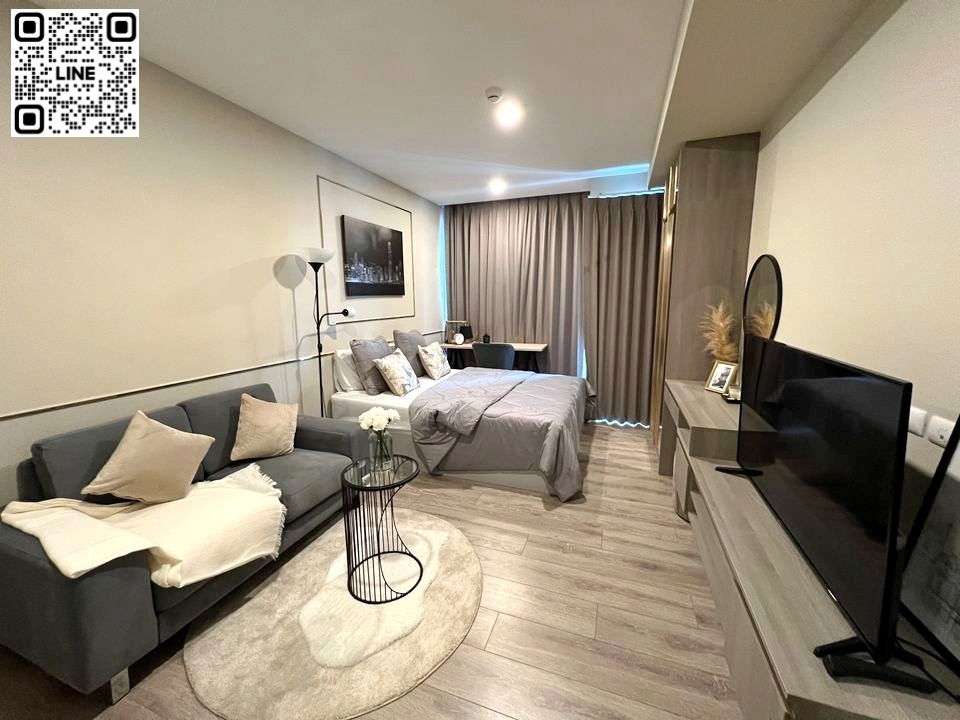 TA7792📲LineID @556ryccg🚄25 sqm 1 Bedroom Floor20 Fully furnished Knights Bridge Collage Sukhumvit107 near BTS Bearing, St. Andrews International Sch