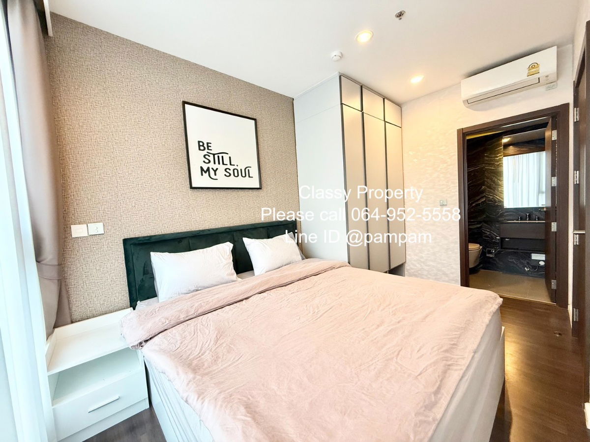 *** Condo for rent : Whizdom Connect Sukhumvit  2 Bed 2 Baht Nice decorated Fully furnished near  True Digital Park and BTS Punnawithi ***