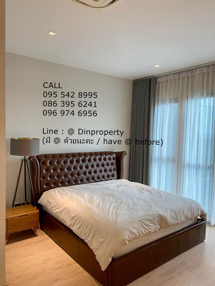 Rent  Whizdom Station Ratchada Thapra , 2 bed , BTS Talad phu, near the mall thapra , Line@ : @dinproperty