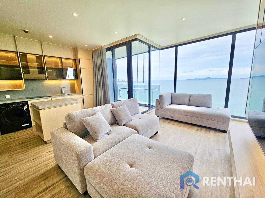 Luxury Seaview Condo for Rent @ Arom Wongamat | 2 Bedroom Panoramic Ocean View – Fully Furnished