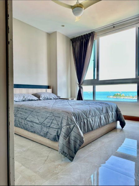 For rent: Ladda Condo, high floor, beautiful view, sea view, fully furnished,  move in ready