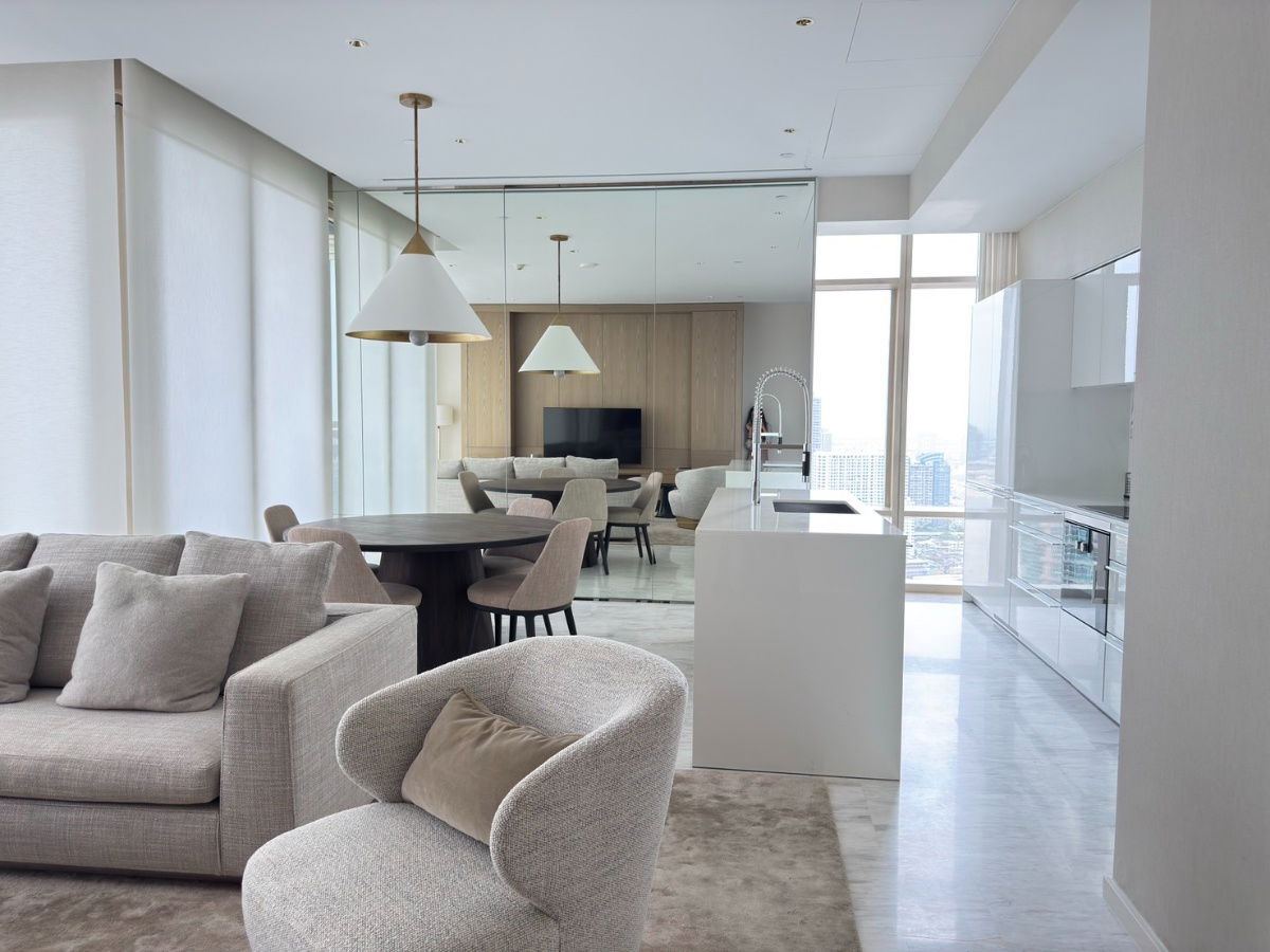 For rent  Four Seasons Private Residences Bangkok  2 Bedrooms 2 Bathroom