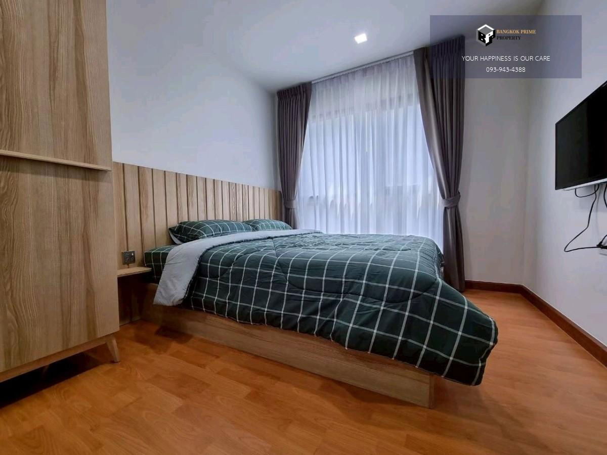 Life Sukhumvit 48 | Vacant room ready to move in. Large room divided into sections, separate bedroom and living room. #2025082511493