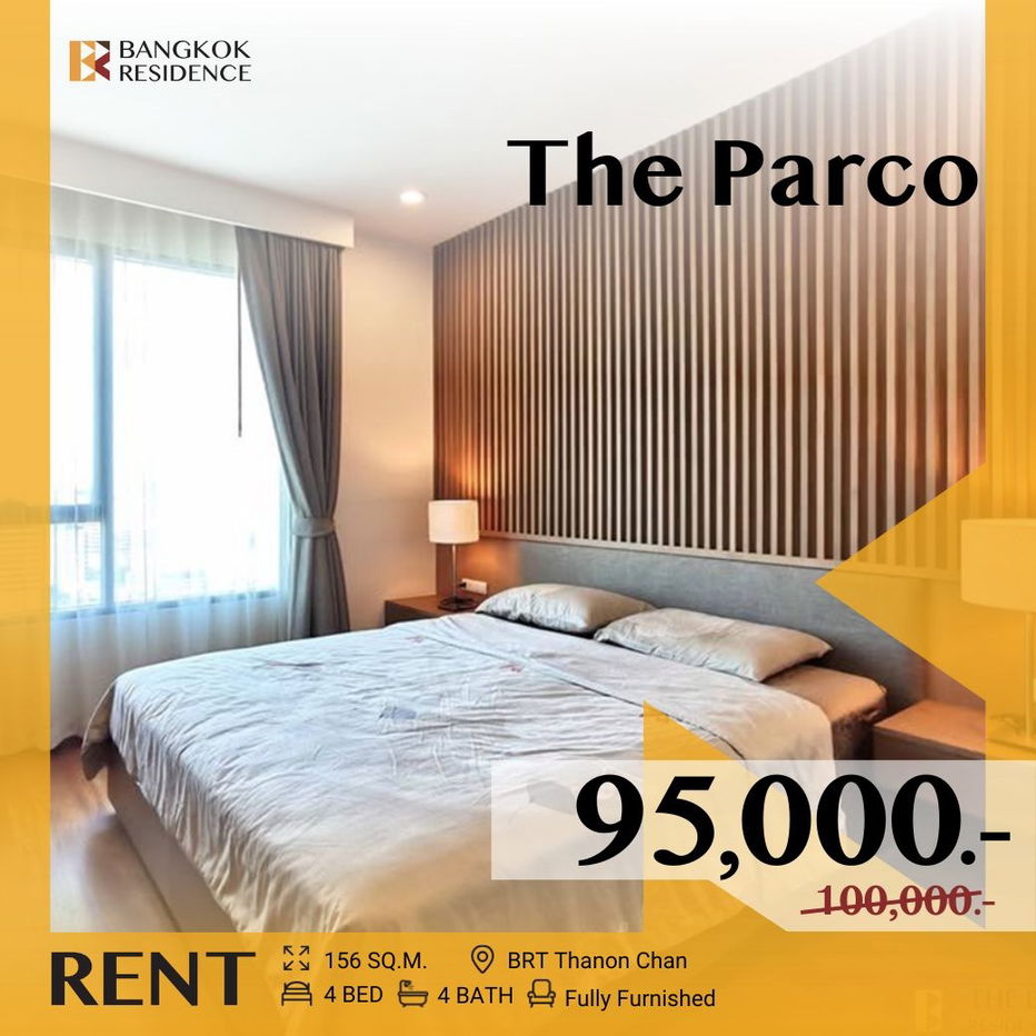 The Parco ✨ Panoramic View of Bang Krachao 🌊 Near BRT Thanon Chan