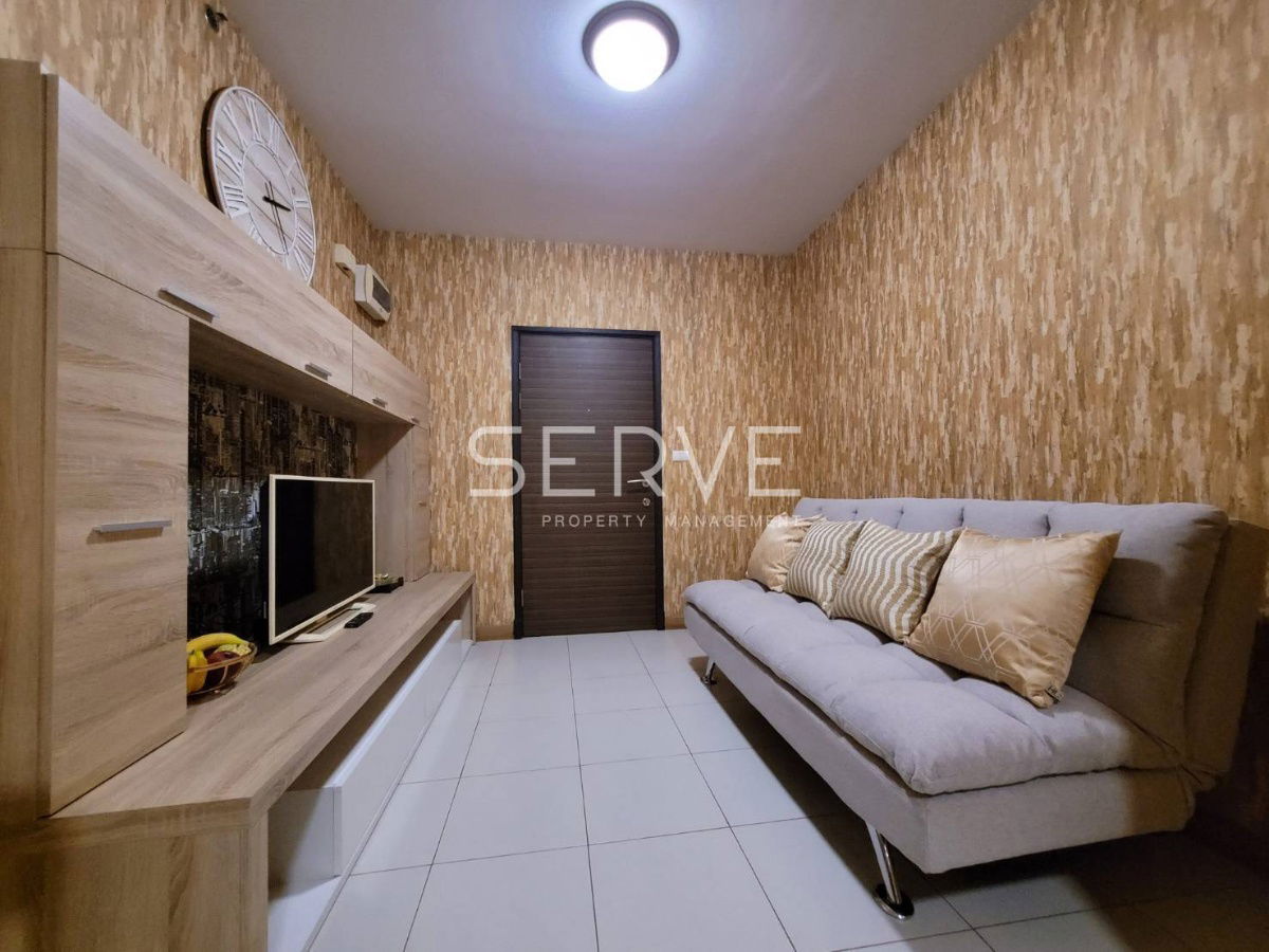 1 Bed Large Room Closed Kitchen Good Location Close to MRT Phra Ram 9   450 m. @  Supalai Park Asoke - Ratchada