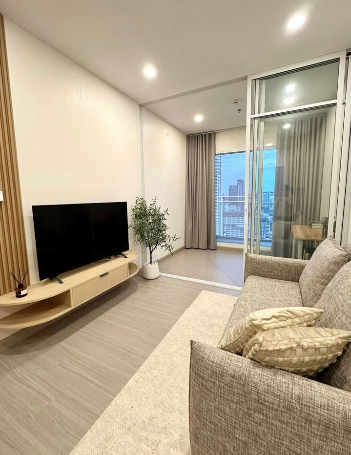 TA7850📲LineID @556ryccg🌃One Bed Plus 52 sqm Floor 21 Fully furnished Supalai Premier Si Phraya-Samyan near subway MRT Samyan