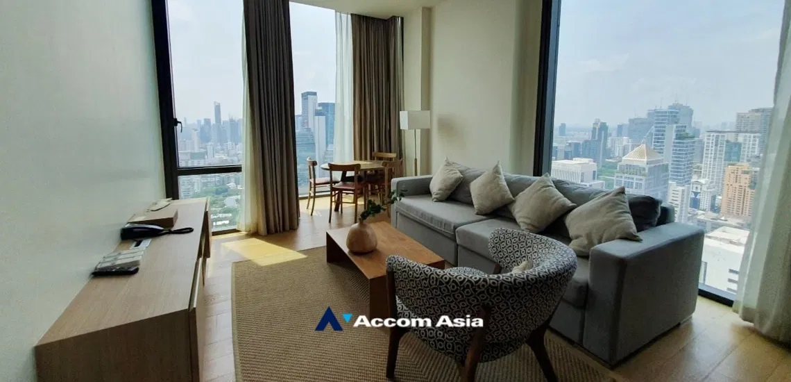 🔼🔽 AccomA 📩 Corner Unit 2 BR Condominium @28 Chidlom (AA27592)