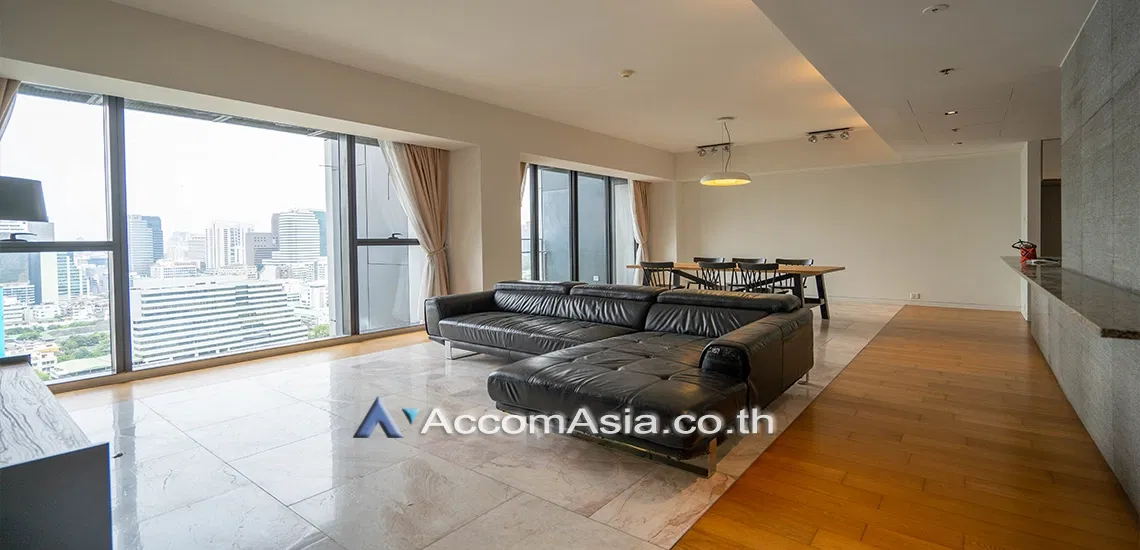 🔼🔽 AccomA 📩 Elegant modern condominium with city view in Sathorn (AA29635)