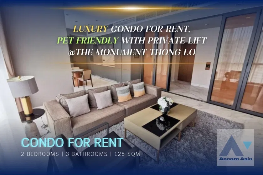 🔼🔽AccomA 📩 家具齐全的豪华公寓出租和出售@The Memorial thong lo (AA36005)