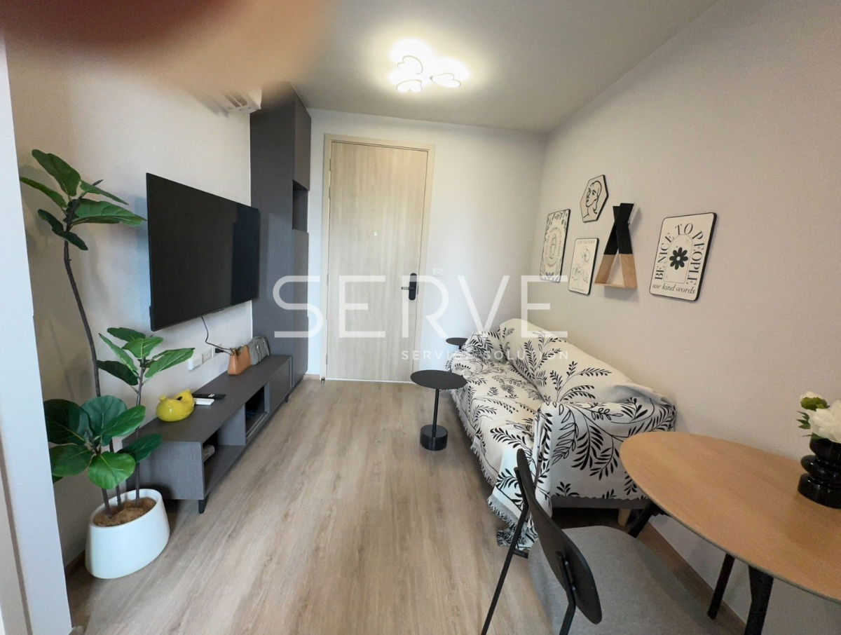 1 Bed 1 Bath Nice Room  Fully furnished New Condo Good Location MRT Phra Ram 9  220 m @ NUE District R9