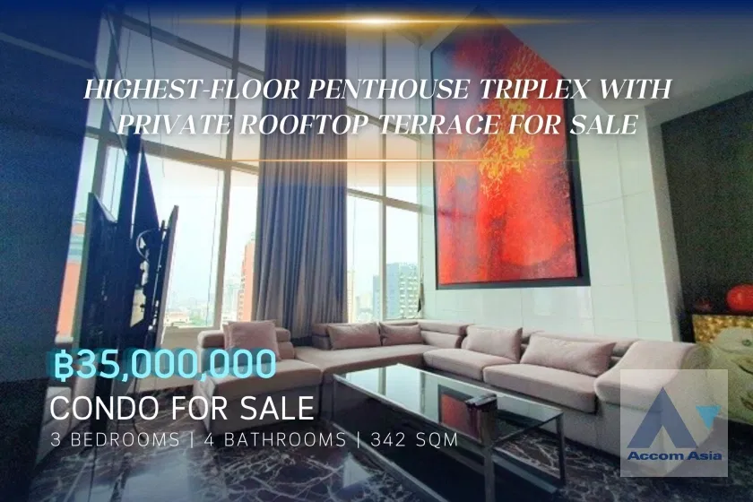 🔼🔽 AccomA 📩 Rare Item | 3 Beds For Sale and Rent @Wind Sukhumvit (AA33816)