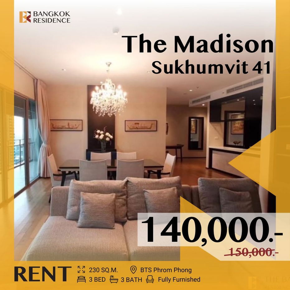 เดอะ เมดิสัน คอนโดมิเนียม สุขุมวิท 41 ✨ ยูนิตยกระดับหรูหรา 💎 ใกล้ BTS พร้อมพงษ์