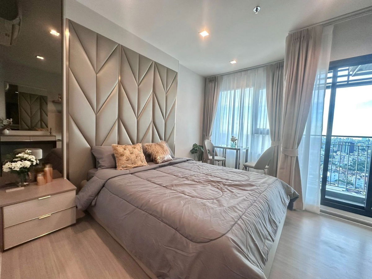 คอนโดให้เช่า : Life สาทร-เซียร่า สตูดิโอ ตกแต่งสวย เฟอร์นิเจอร์บิวท์อิน เฟอร์ครบ แผ่นดินไหวไม่เสียหาย ใกล้ BTS ตลาดพลู