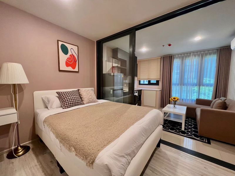 XT Huaikhwang (1Bed 1Bath) Full furnished 30 Sqm. Rent 17,500/month▫️Line: @sanhaproperty📲095-6922871