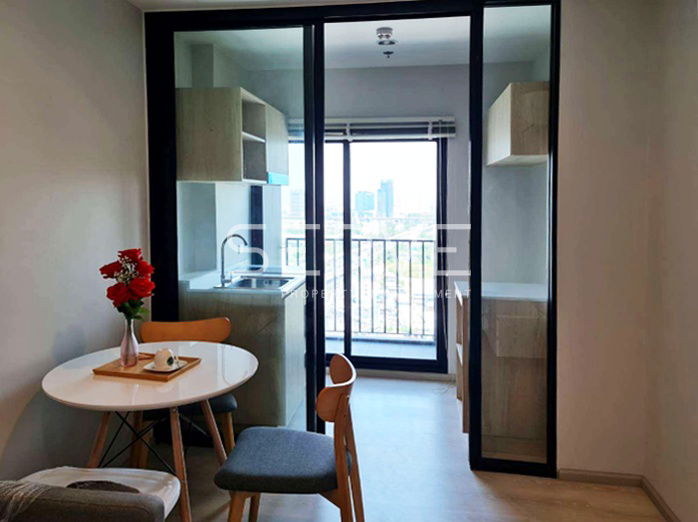 1 Bed Closed Kitchen High Fl. 20+ Fully furnished Good Location Close to MRT Si La Salle, Premier place, Makro  @ Nue Noble Srinakarin Lasalle