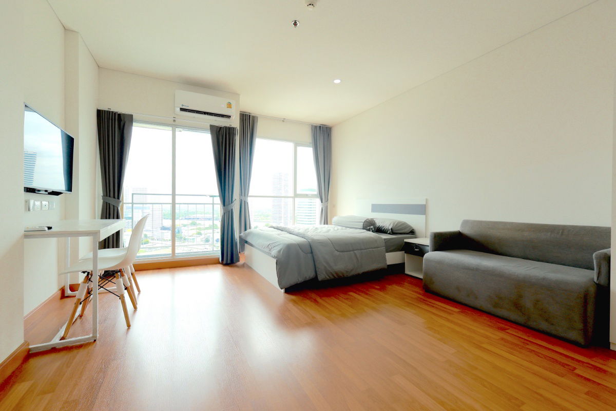 🌿Ready to Move Fully furnished Studio Room Lumpini Place Rama 3 - Riverine