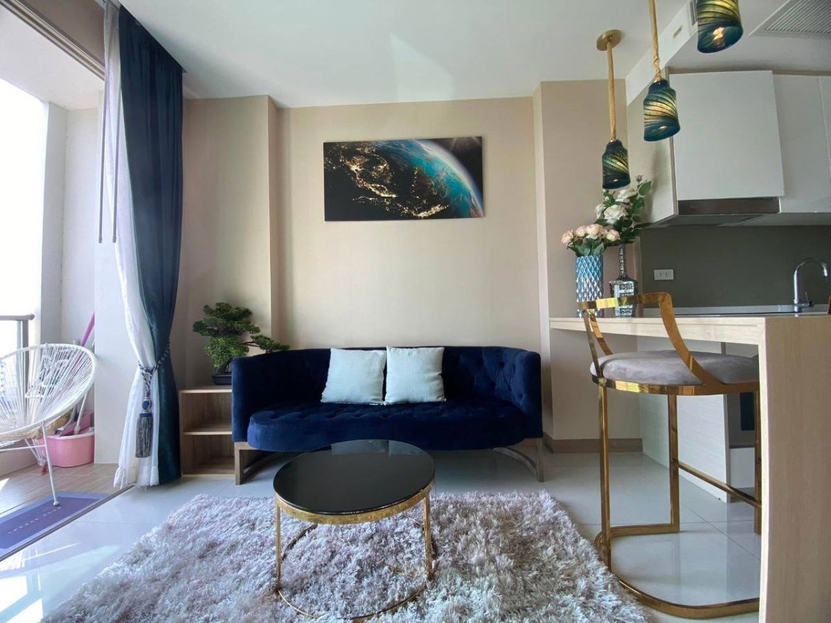 The Riviera Jomtien Condo for Rent | 25,000 Baht / Month  1 Bedroom, 1 Bathroom  14th Floor, Sea View  Usable Area: 35 sq.m.