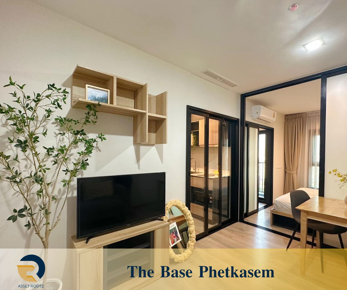 ငှားရန်ရှိသော “The Base Phetkasem” ပရိဘောဂ အပြည့်အစုံ ပါ၀င်ပြီး အသင့်နေထိုင်ရန် >> Line@assetrootz သို့ ဆက်သွယ်ပါ။