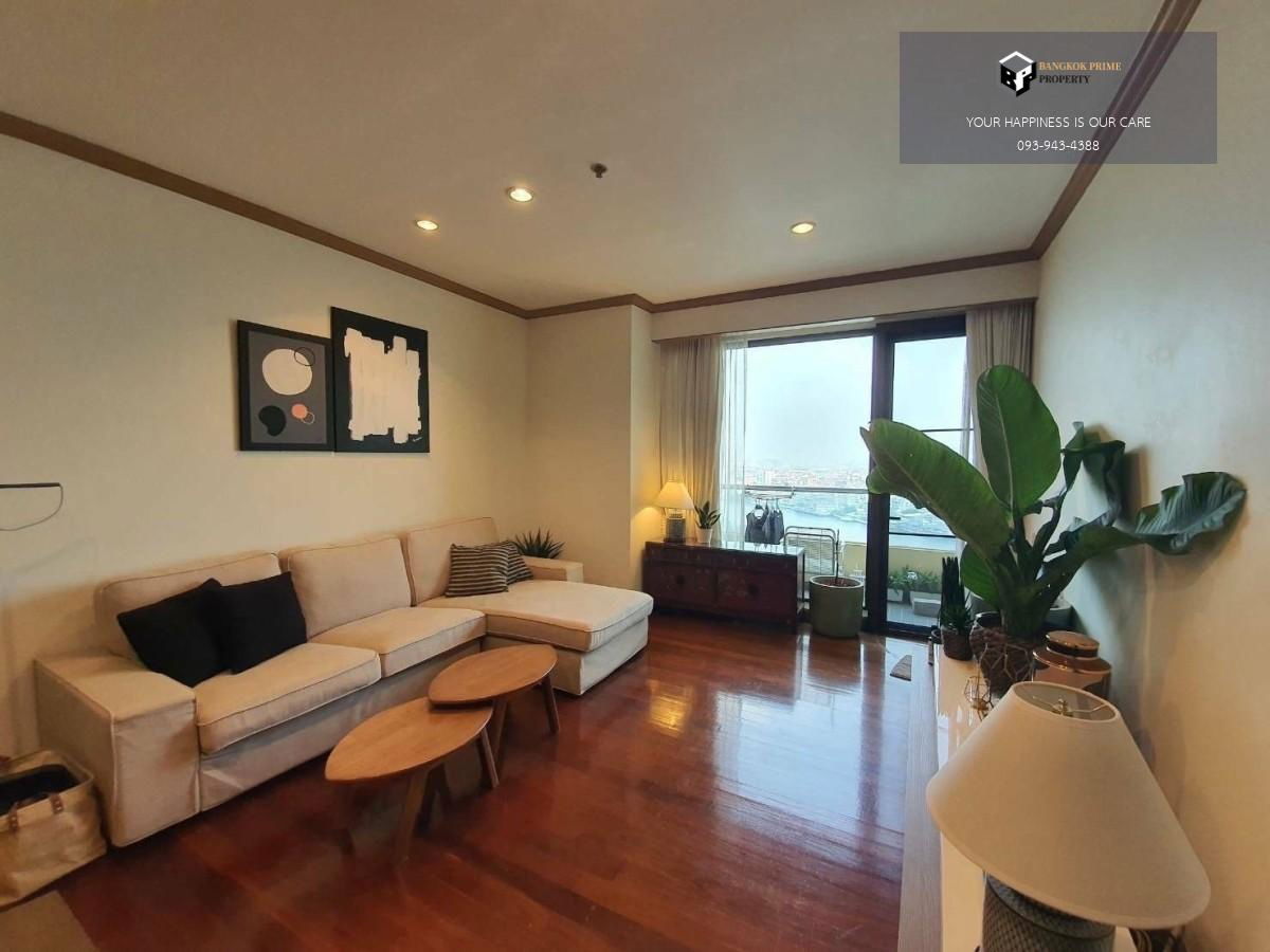 Baan Chao Praya | Condo for rent on the riverside, Baan Chao Phaya, river view #2025090511738