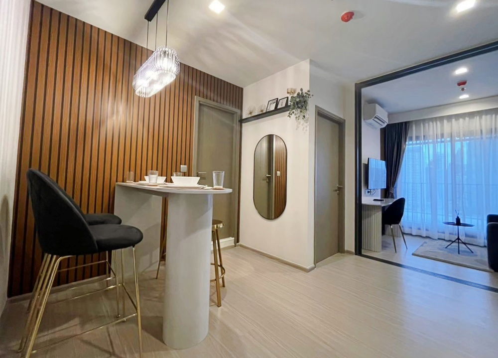 TA7936📲LineID @556ryccg🌳35 sqm 1 Bedroom Plus Floor21 Life Asoke Hype, Asoke-Rama9 road Fully furnished near Subway MRT Rama 9