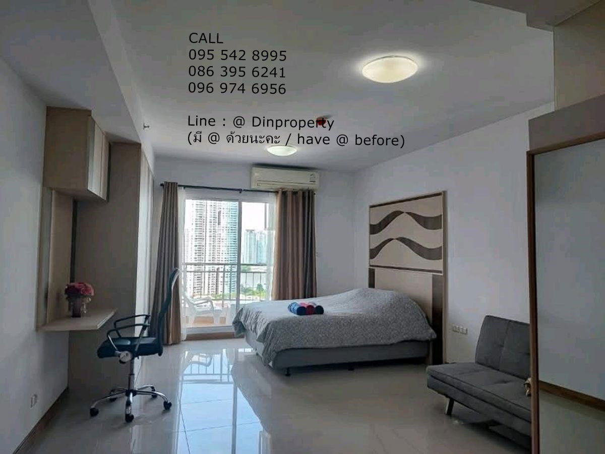 Rent, Supalai River Resort, Studio, BTS KrungThonburi, ICONSIAM, Sathorn, CharoenNakorn