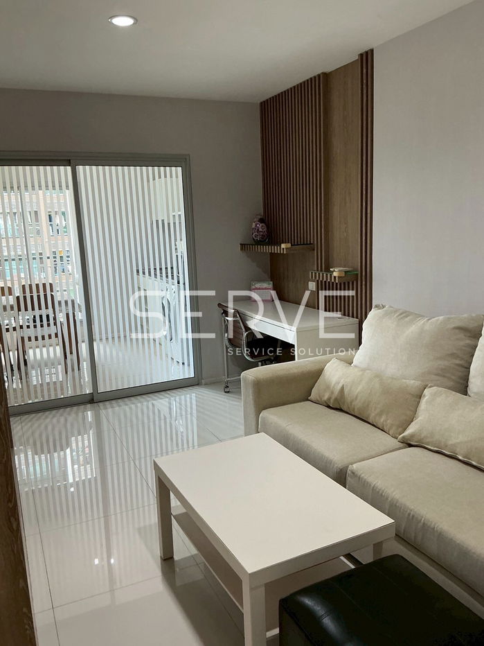 2 Beds Large Room Fully furnished  Condo High Rise Good Location MRT Phra Ram 9 400 m @ Aspire Rama 9