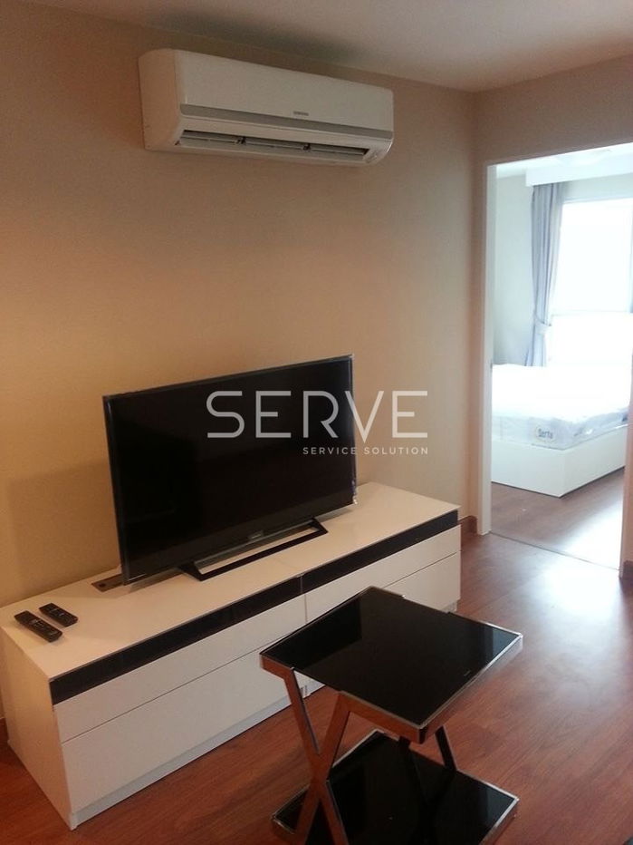 1 Bed Large Room Fully furnished  Good Location Close to MRT Phra Ram 9  500 m. and CentralPlaza @ Belle Grand Rama 9