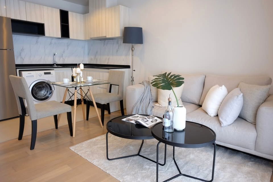 TA7996📲LineID @556ryccg🚄1 Bedroom 43 sqm Floor16 Fully furnished HQ Thonglor near BTS Thonglor, Marche Thonglor