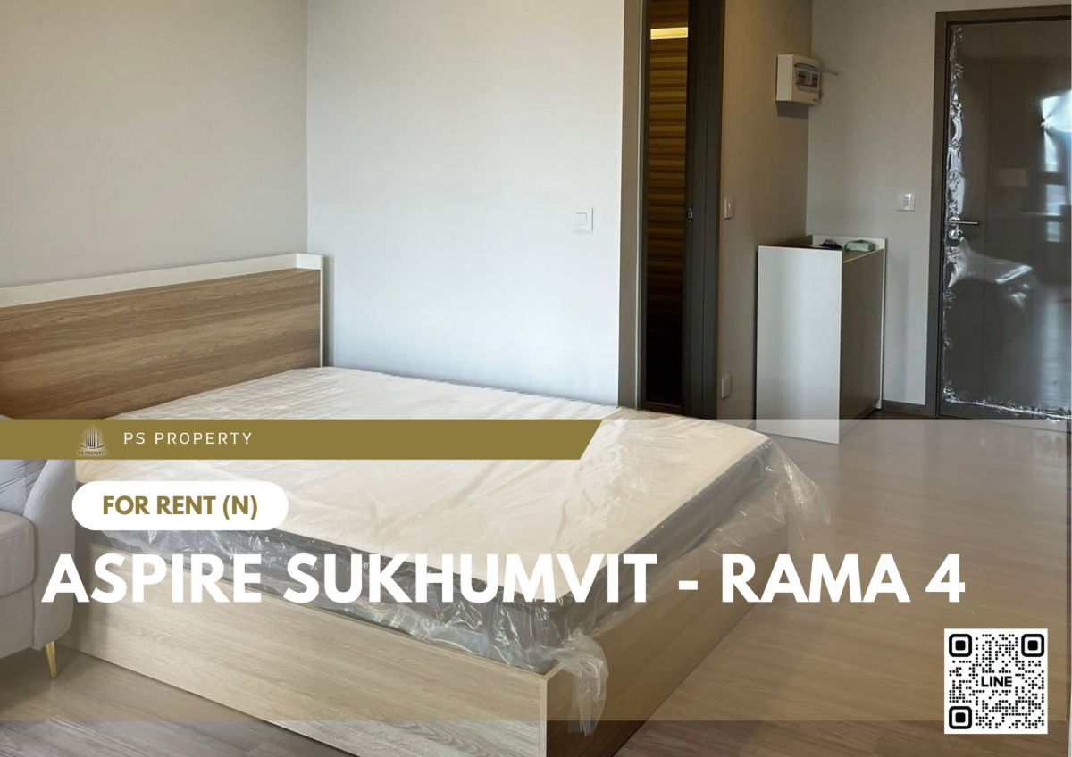 For rent 📍 Aspire Sukhumvit - Rama 4 📍 near BTS Phra Khanong, fully furnished and equipped with appliances