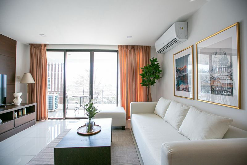 ให้เช่าคอนโดหรู Golden Coast Sriracha เฟส 1 ห้องสวย เฟอร์ครบ เข้าอยู่ได้เลย