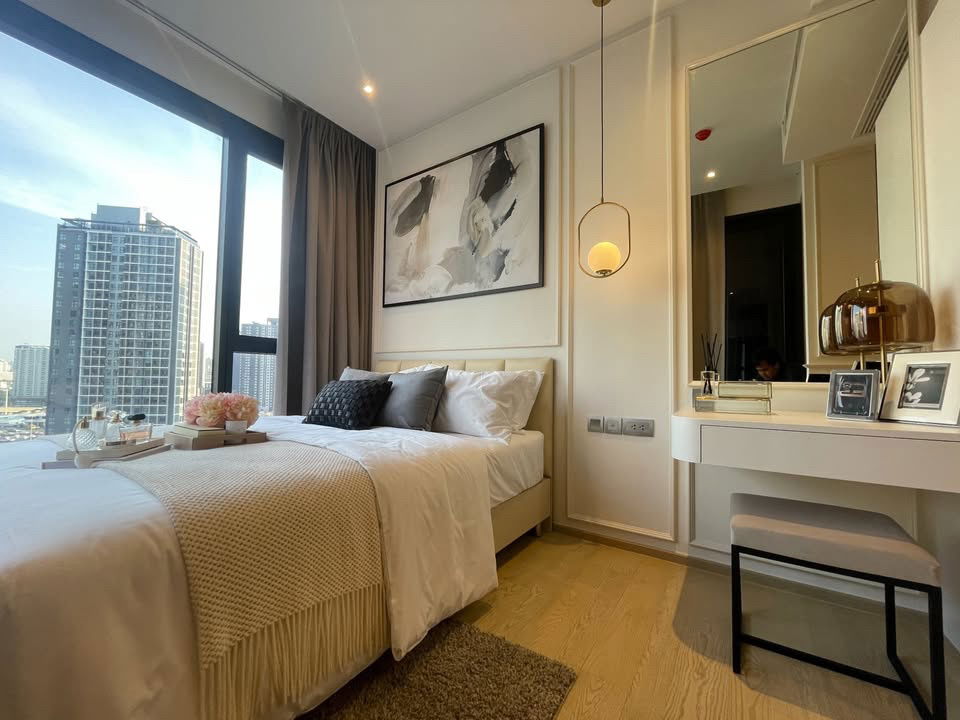 Ready to move in❗️Luxury "𝐀𝐬𝐡𝐭𝐨𝐧 𝐀𝐬𝐨𝐤𝐞 - 𝐑𝐚𝐦𝐚 𝟗" 1 Bedroom Size 42 Sq.m. Fully Furnished