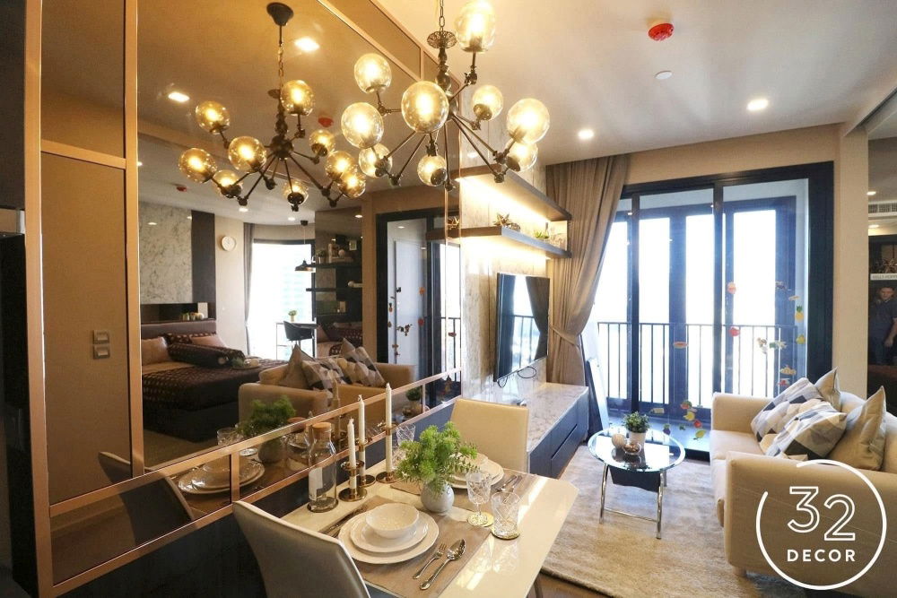 TA8016📲LineID @556ryccg🚆1 Bedroom 36 sqm Floor34 Ashton Asoke Fully furnished near MRT Sukhumvit BTS Asoke