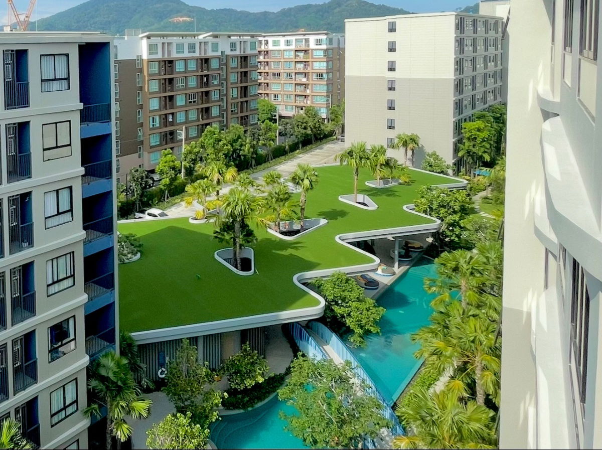 Dcondo Reef for rent. 1Bed 28sq.m Near Kis, Psu, Central Phuket.