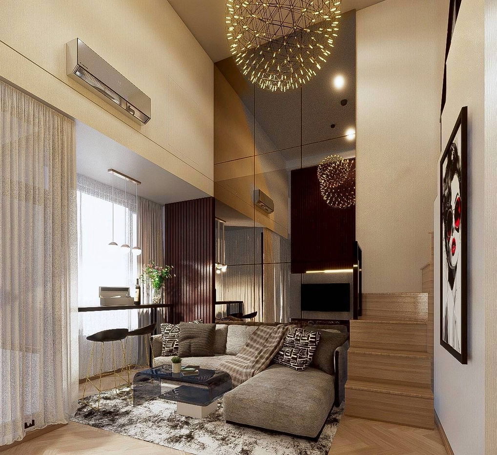 Siamese Landmark mrta rama9 47sqm ငှားရန်ရှိသည်။