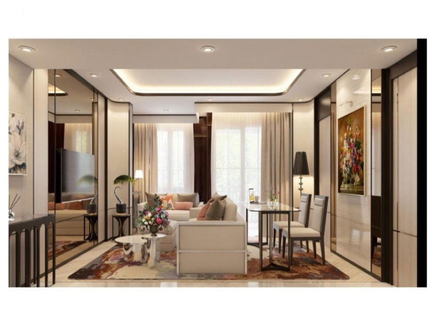 The Reserve Sukhumvit 61   1 bedroom, 1 bathroom  50 sq m  1st floor