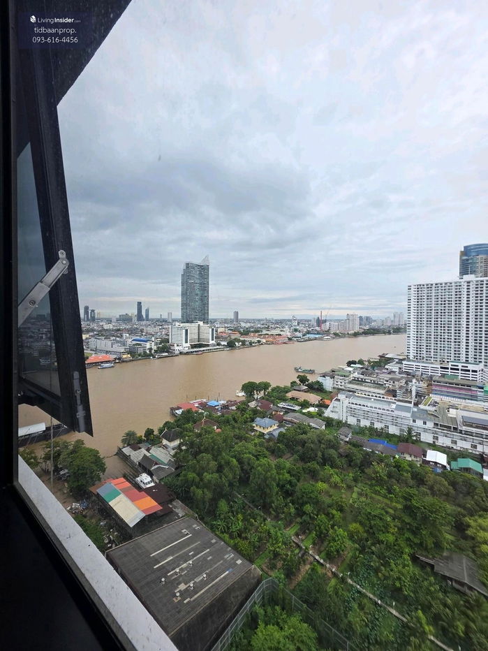 Chapter Charoennakhon - Riverside   Studio 26 sq m.  19th floor