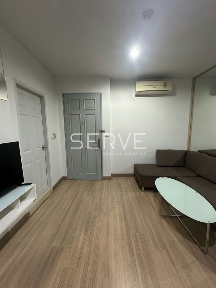 1 ห้องนอน 1 ห้องน้ำ ห้องใหญ่ ห้องสวย เฟอร์ครบ ทำเลดี ติด MRT ห้วยขวาง 0 ม. @ Life @ รัชดา-ห้วยขวาง