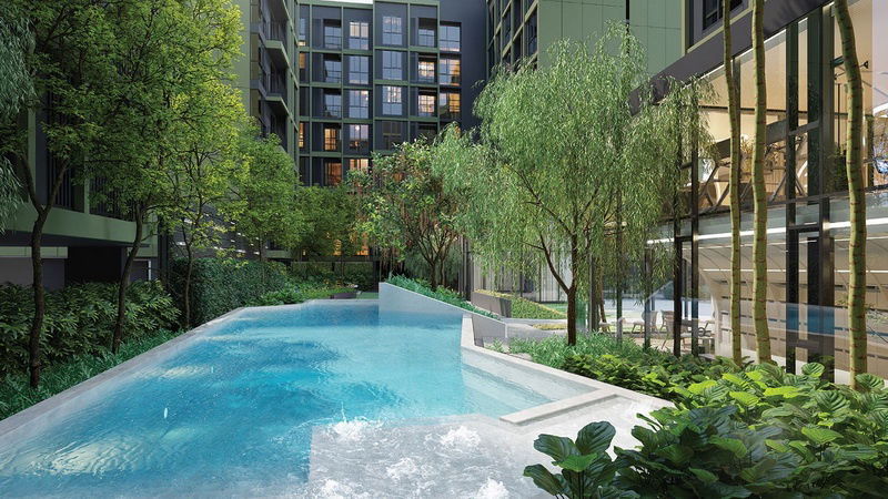 Studio Fully furnished City Veiw Good Location Close To   MRT Suan Luang  @ Nue Z Square Suan Luang Station