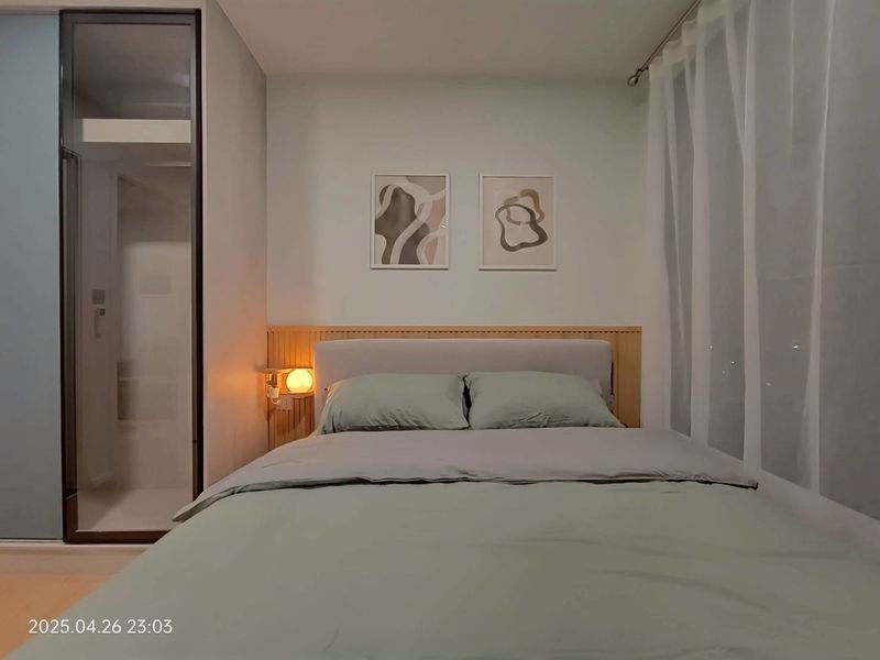 [Rent] Condo Atmoz Kanaal Rangsit, new room, ready to move in ✨ complete furniture + electrical appliances.