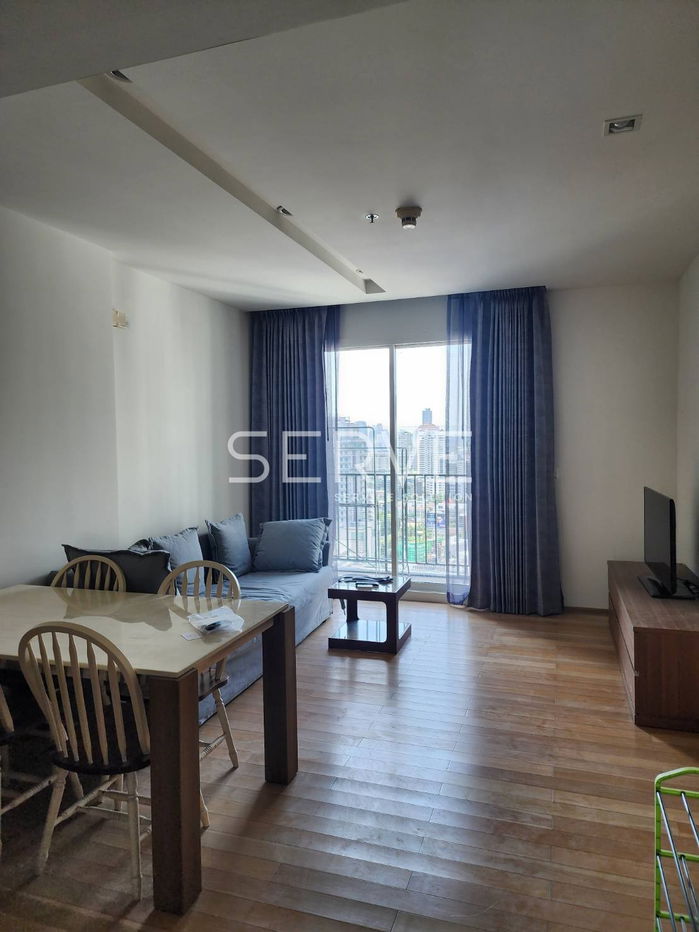 Large Room 1 Bed 51.58 sq.m. High Fl. 20+ Good Location Close to BTS Thong Lo 150 m. at Siri at Sukhumvit Condo / For Rent