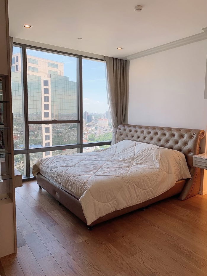 ST235 For Rent: The Bangkok Sathorn | Brand-New High Floor Unit with Built-in Interior and City View