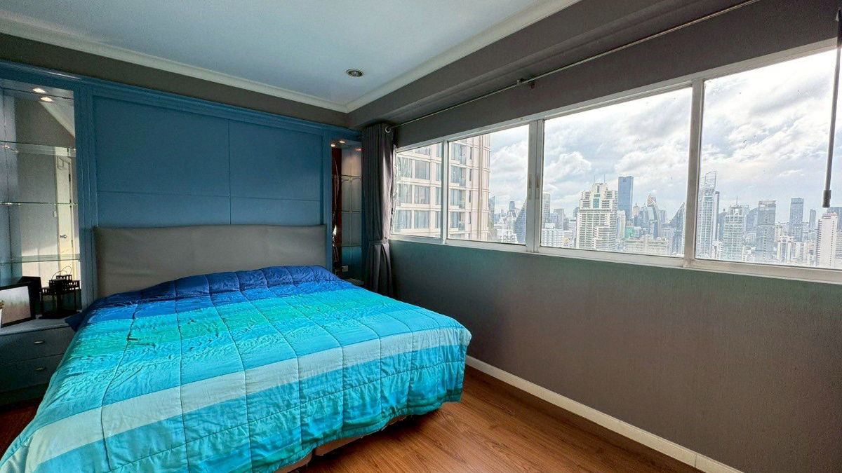 CD141 Panoramic City View Penthouse | Grand Park View Asoke – 30th Floor Living