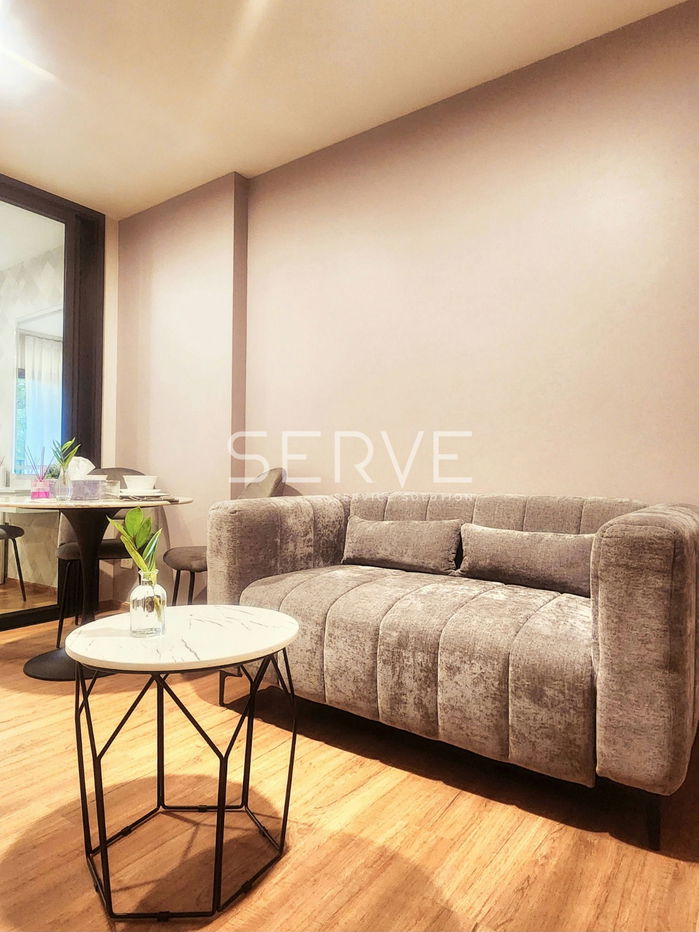 1 Bed 1 Bath Large Room Fully furnished  Good Location Close to BTS Ha yaek lat phrao 300 m. & MRT Phohon Yothin 700 m @ The Line Vibe