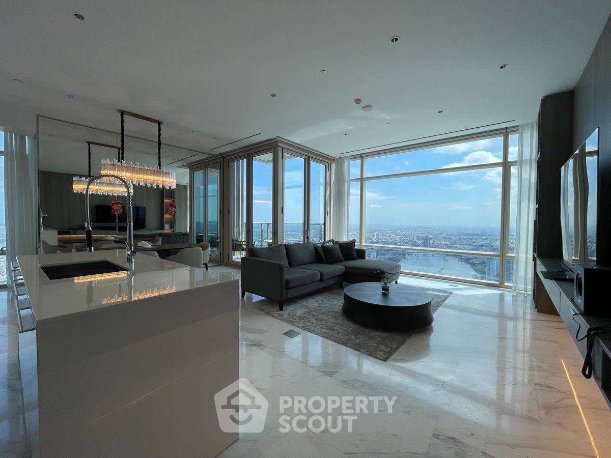 2-BR Condo at Four Seasons Private Residences Bangkok near BTS Saphan Taksin (ID 2309169)