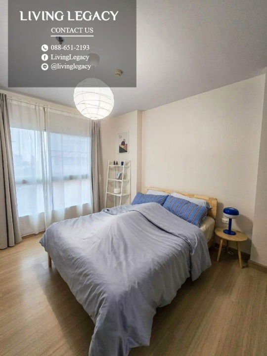 SKQMBK Condo For Rent Supalai Veranda Ramkhamhaeng 38.5 Sq.M. Floor 9 Building B line id : @livinglegacy