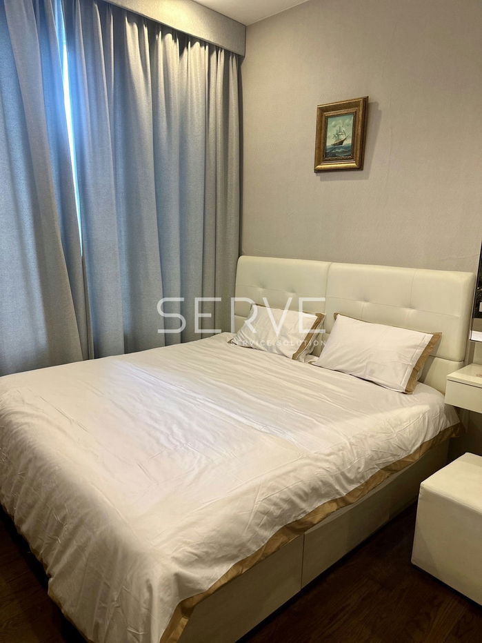 1 Bed 1 Bath Nice Room Good Location Close to MRT Phetchaburi 60 m. & Singha Complex @  Q Asoke