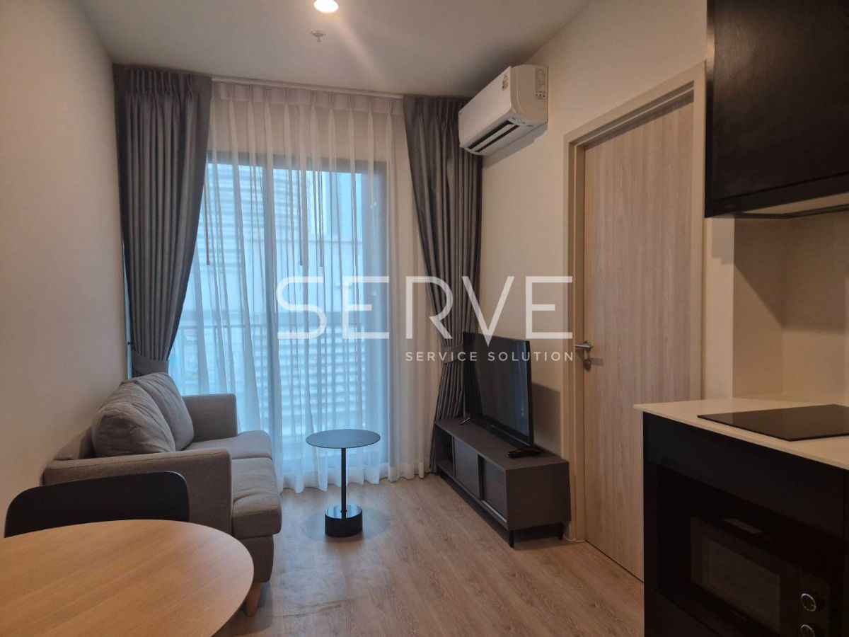 1 Bed 1 Bath Nice Room Fully furnished New Condo Good Location Close To MRT Phra Ram 9  220 m @ NUE District R9