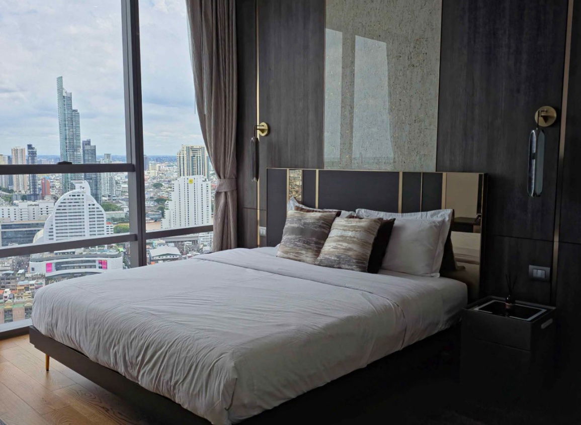 ST238 For Rent: The Bangkok Sathorn | High Floor, River View, Luxury Unit with Private Elevator Lobby