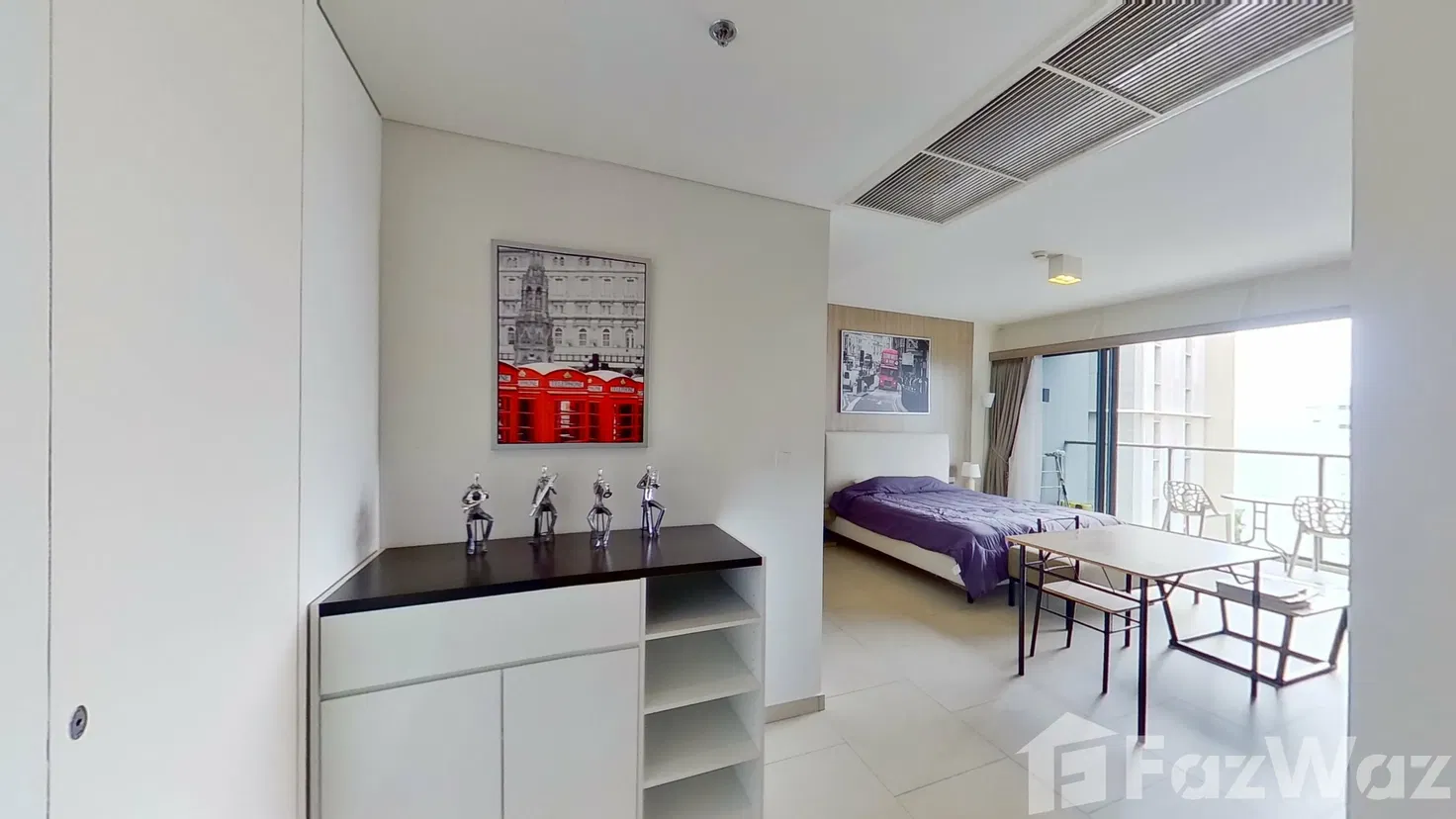 Studio Condo for rent at Zire Wongamat 123102