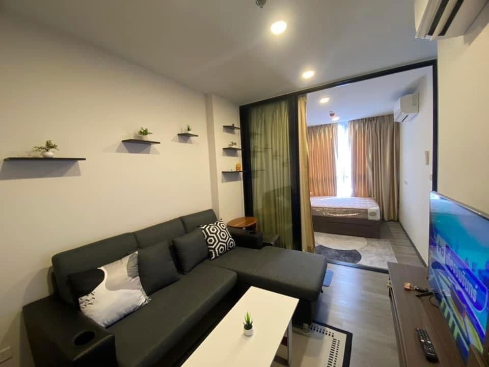 Don't delay! 🔥🔥For rent: THE ORIGIN LADPRAO - BANGKAPI. Beautiful room, exactly as pictured. Fully furnished + washing machine‼️
